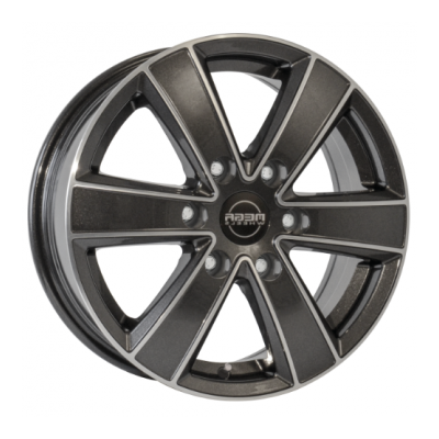 Mega Wheels Hercules 6 Antrasittgrå